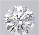 Natural Diamond 3.01 Carats, Round with Excellent Cut, F Color, SI1 Clarity and Certified by GIA