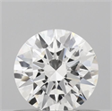 Diamante Natural 0.55 quilates, Redondo , Color F, claridad VVS1 y certificado IGI