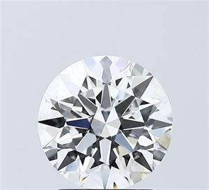 Picture of Lab Grown Diamond 2.05 Carats, Round with Ideal Cut, D Color, VVS1 Clarity and Certified by IGI