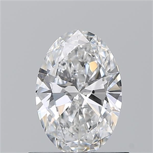 Picture of Natural Diamond 0.70 Carats, Oval with  Cut, E Color, VVS1 Clarity and Certified by GIA
