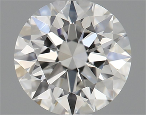 Picture of Natural Diamond 0.82 Carats, Round with Excellent Cut, F Color, VVS1 Clarity and Certified by IGI