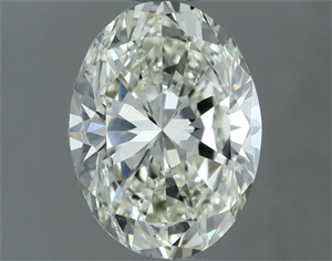 Picture of Natural Diamond 1.50 Carats, Oval with  Cut, I Color, VVS1 Clarity and Certified by IGI