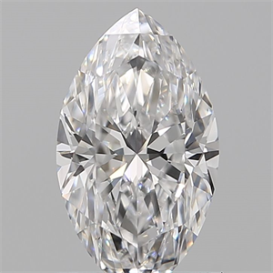 Picture of Natural Diamond 0.11 Carats, Marquise with  Cut, E Color, SI2 Clarity and Certified by IGI