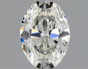 Picture of Natural Diamond 0.51 Carats, Oval with  Cut, H Color, VVS1 Clarity and Certified by GIA