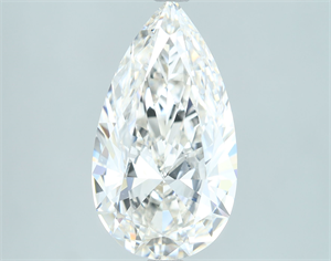 Picture of Natural Diamond 3.01 Carats, Pear with  Cut, I Color, VS2 Clarity and Certified by GIA