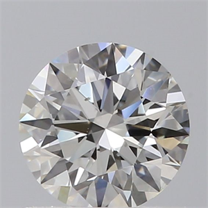 Picture of Natural Diamond 0.60 Carats, Round with Excellent Cut, I Color, SI1 Clarity and Certified by GIA