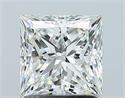 Natural Diamond 1.50 Carats, Princess with  Cut, I Color, VS1 Clarity and Certified by GIA