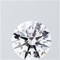 Lab Grown Diamond 1.50 Carats, Round with Ideal Cut, D Color, VVS2 Clarity and Certified by IGI