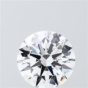 Picture of Lab Grown Diamond 1.50 Carats, Round with Ideal Cut, D Color, VVS2 Clarity and Certified by IGI