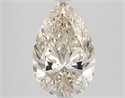 Natural Diamond 2.18 Carats, Pear with  Cut, L Color, VVS1 Clarity and Certified by GIA