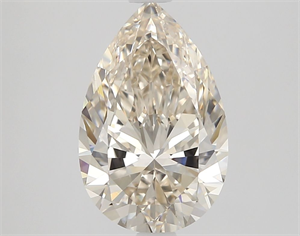 Picture of Natural Diamond 2.18 Carats, Pear with  Cut, L Color, VVS1 Clarity and Certified by GIA