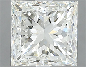 Foto Diamante Natural 2.00 quilates, Princesa , Color I, claridad SI1 y certificado GIA de