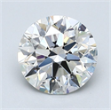 Diamante Natural 1.72 quilates, Redondo , Color I, claridad VS2 y certificado GIA