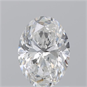 Natural Diamond 1.20 Carats, Oval with  Cut, G Color, SI2 Clarity and Certified by GIA