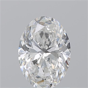 Picture of Natural Diamond 1.20 Carats, Oval with  Cut, G Color, SI2 Clarity and Certified by GIA
