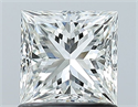 Diamante Natural 1.01 quilates, Princesa , Color G, claridad VVS1 y certificado GIA