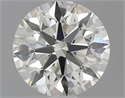 Natural Diamond 0.80 Carats, Round with Excellent Cut, J Color, VS1 Clarity and Certified by GIA