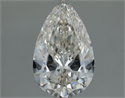 Natural Diamond 1.30 Carats, Pear with  Cut, I Color, VS2 Clarity and Certified by IGI