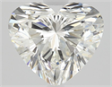 Natural Diamond 1.58 Carats, Heart with  Cut, I Color, VS2 Clarity and Certified by GIA