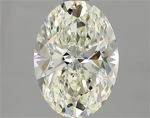 Picture of Natural Diamond 1.50 Carats, Oval with  Cut, J Color, IF Clarity and Certified by GIA