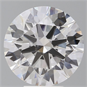 Lab Grown Diamond 6.10 Carats, Round with Ideal Cut, E Color, VVS2 Clarity and Certified by IGI