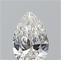 Natural Diamond 0.23 Carats, Pear with  Cut, F Color, VVS1 Clarity and Certified by GIA