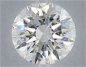 Lab Grown Diamond 7.06 Carats, Round with Excellent Cut, F Color, VVS2 Clarity and Certified by IGI