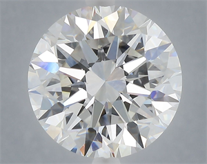 Picture of Lab Grown Diamond 7.06 Carats, Round with Excellent Cut, F Color, VVS2 Clarity and Certified by IGI
