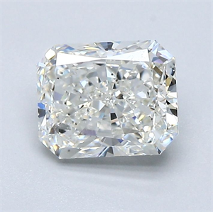 Picture of Natural Diamond 1.20 Carats, Radiant with  Cut, I Color, SI1 Clarity and Certified by GIA