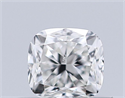Natural Diamond 0.50 Carats, Cushion with  Cut, I Color, SI1 Clarity and Certified by GIA
