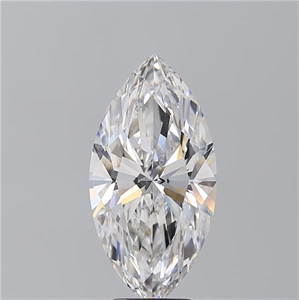 Picture of Natural Diamond 5.02 Carats, Marquise with  Cut, E Color, IF Clarity and Certified by GIA