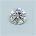 Diamante Natural 0.48 quilates, Redondo , Color H, claridad SI2 y certificado GIA