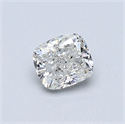 Diamante Natural 0.50 quilates, Del cojín , Color G, claridad I1 y certificado GIA