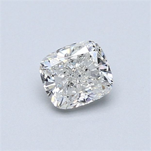 Picture of Natural Diamond 0.50 Carats, Cushion with  Cut, G Color, I1 Clarity and Certified by GIA