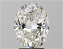 Natural Diamond 3.01 Carats, Oval with  Cut, I Color, SI1 Clarity and Certified by GIA