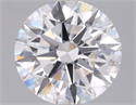 Lab Grown Diamond 2.05 Carats, Round with Ideal Cut, D Color, VVS2 Clarity and Certified by IGI