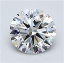 Diamante Natural 1.70 quilates, Redondo , Color G, claridad VS2 y certificado GIA