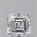 Natural Diamond 0.70 Carats, Asscher with  Cut, E Color, VS1 Clarity and Certified by GIA