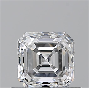 Picture of Natural Diamond 0.70 Carats, Asscher with  Cut, E Color, VS1 Clarity and Certified by GIA