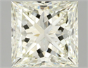 Natural Diamond 2.05 Carats, Princess with  Cut, K Color, VS1 Clarity and Certified by IGI