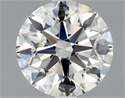 Natural Diamond 2.03 Carats, Round with Excellent Cut, G Color, VS1 Clarity and Certified by GIA