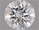 Diamante Natural 0.46 quilates, Redondo , Color G, claridad VVS1 y certificado GIA