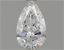 Diamante Natural 0.60 quilates, De pera , Color D, claridad VVS2 y certificado GIA