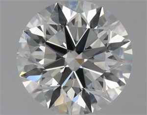 Picture of Natural Diamond 0.70 Carats, Round with Excellent Cut, G Color, VS2 Clarity and Certified by GIA