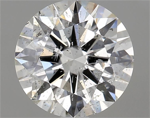 Picture of Natural Diamond 1.50 Carats, Round with Excellent Cut, H Color, SI2 Clarity and Certified by GIA