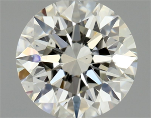 Foto Diamante Natural 0.55 quilates, Redondo , Color J, claridad VS1 y certificado GIA de