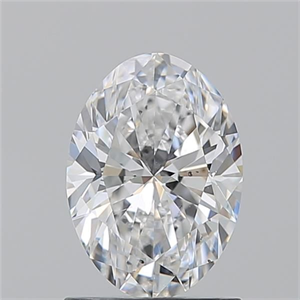 Picture of Natural Diamond 1.20 Carats, Oval with  Cut, E Color, SI1 Clarity and Certified by GIA