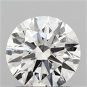 Lab Grown Diamond 1.00 Carats, Round with Ideal Cut, F Color, VVS1 Clarity and Certified by IGI