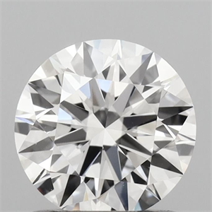 Picture of Lab Grown Diamond 1.00 Carats, Round with Ideal Cut, F Color, VVS1 Clarity and Certified by IGI