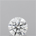 Del inventario de diamantes de laboratorio, 0.74 quilates, Redondo , Color D, claridad VVS1 y certificado IGI